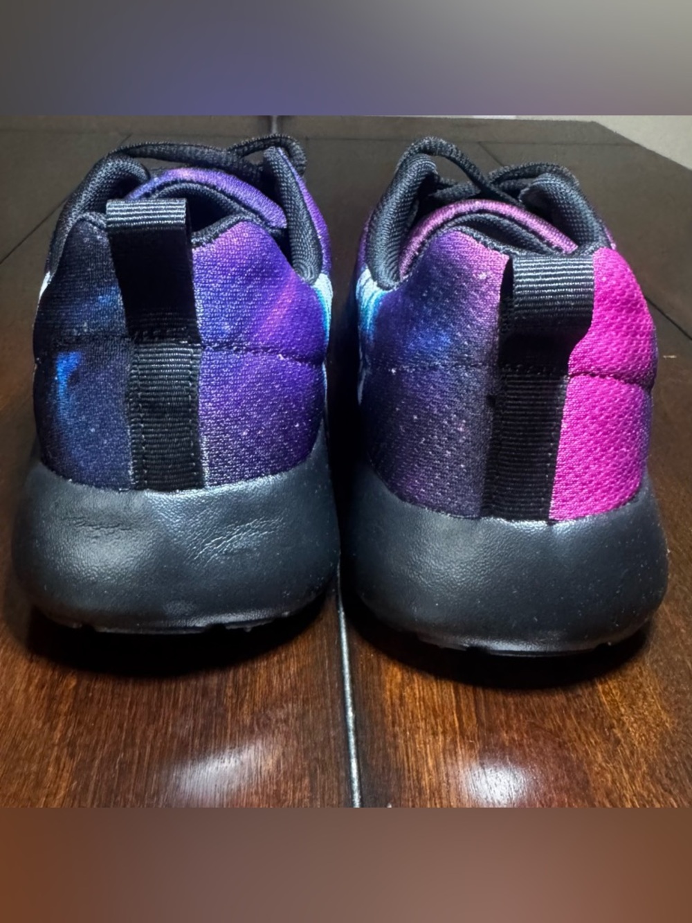NIB Harry Potter Themed Galaxy Sneakers in Blue & Purple - Picture 5 of 8